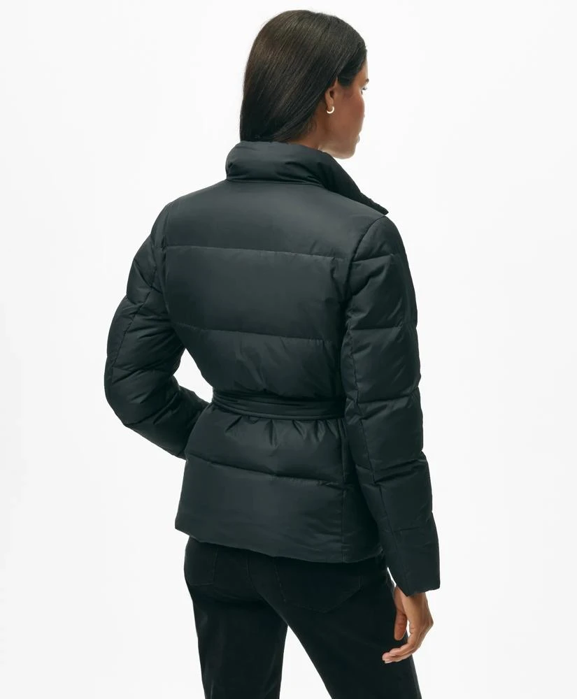 Brooks Brothers Belted Puffer Jacket 5