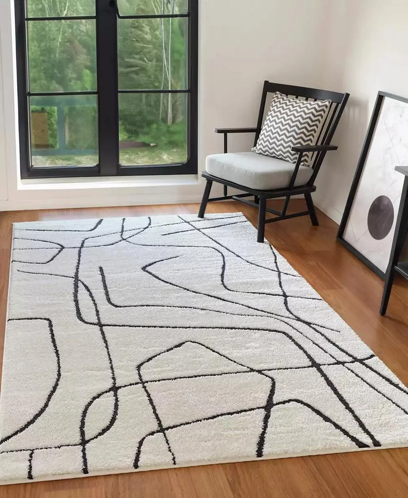Amer Rugs Monotone MNT10 5'x8' Area Rug 4