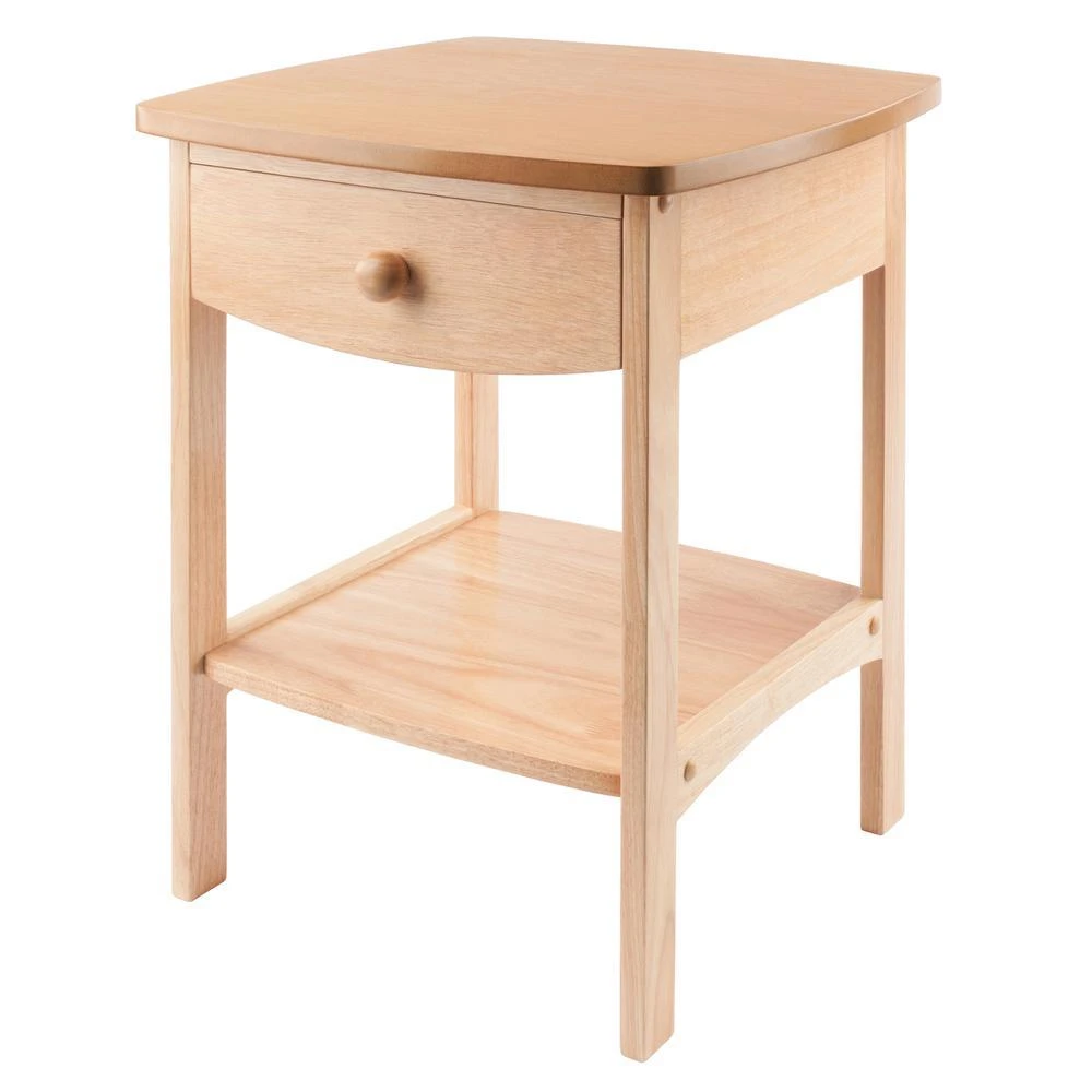 Winsome Wood Claire Accent Table Natural Finish 1