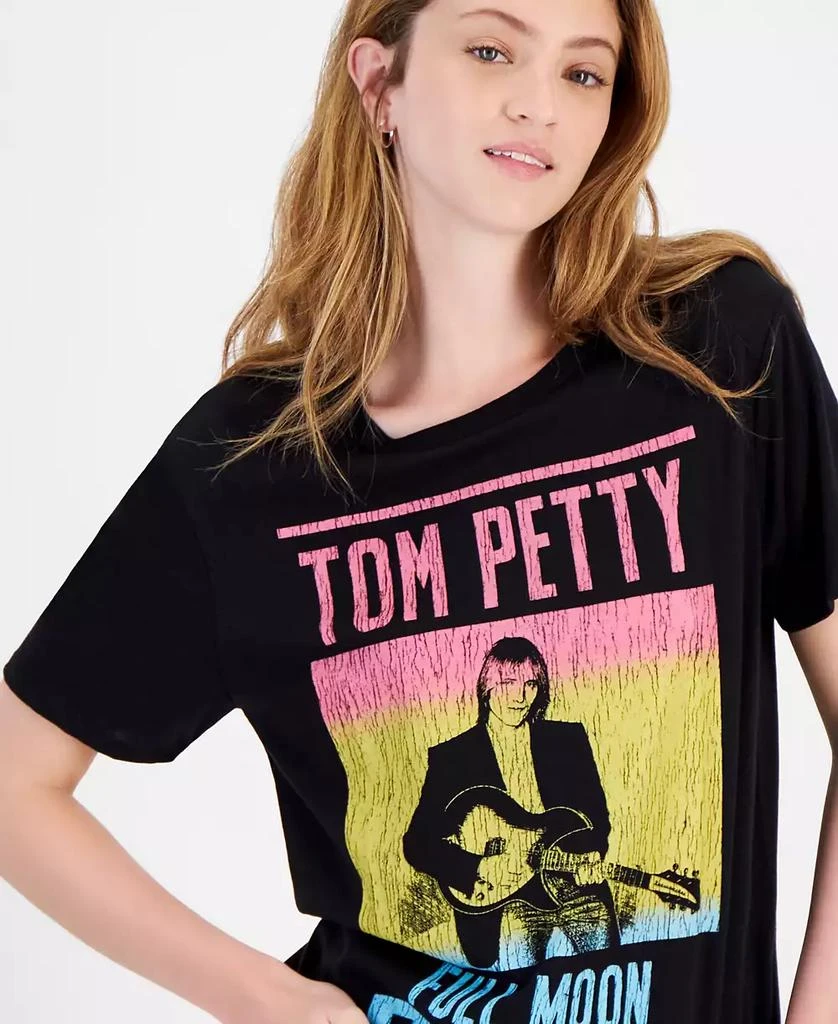 Love Tribe Juniors' Tom Petty Full Moon Cotton Tee 3
