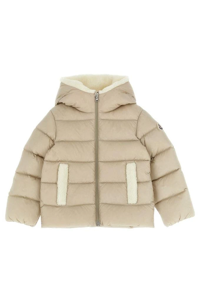 Moncler Moncler Enfant Borgan Teddy-Trimmed Hooded Down Jacket 1
