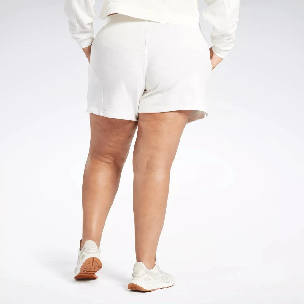 Reebok Women's Reebok Classics Varsity High-Rise Rib Shorts (Plus Size) 3