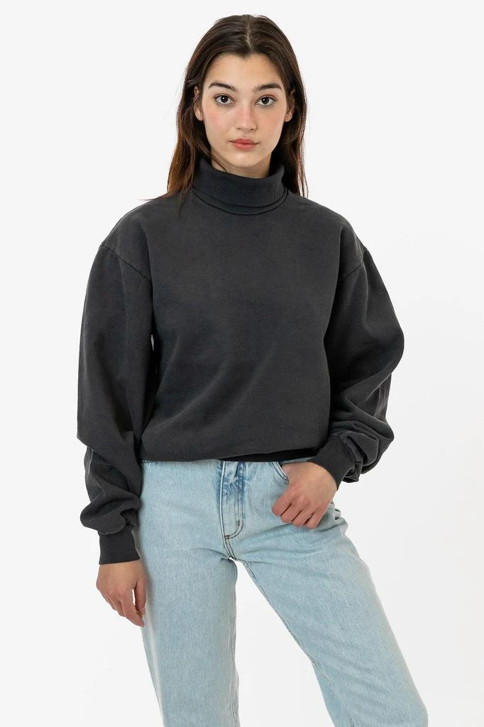 Los Angeles Apparel HF13 - Heavy Fleece Turtleneck (Garment Dye) 8