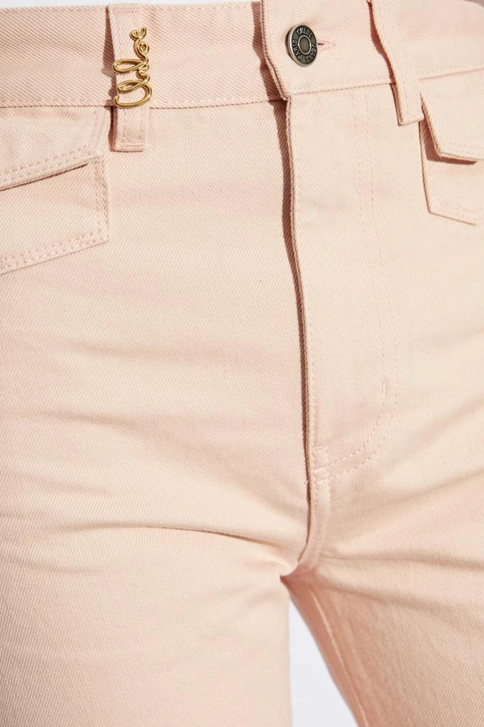 Chloé Chloé High-Waisted Flared Jeans 4
