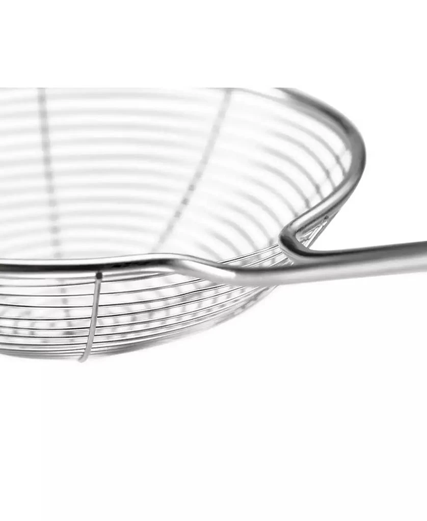 Joseph Joseph Nest Fusion Compact 3-Piece Wok Silicone Turner, Silicone Spoon and Wire Skimmer Set 6