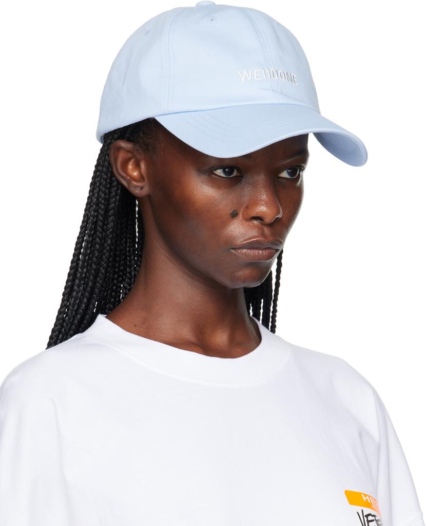We11done Blue Basic Cap