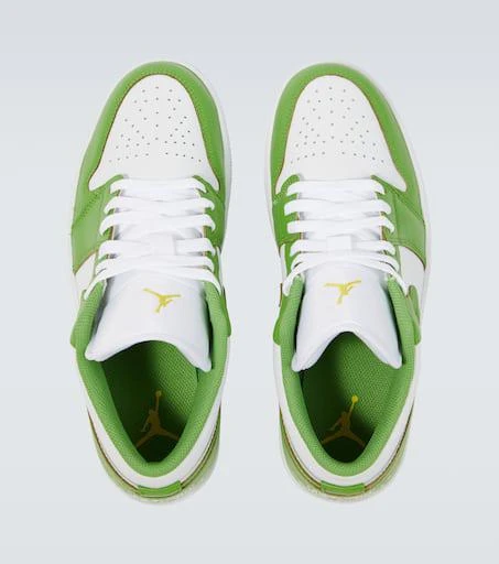 NIKE Air Jordan 1 leather sneakers 4