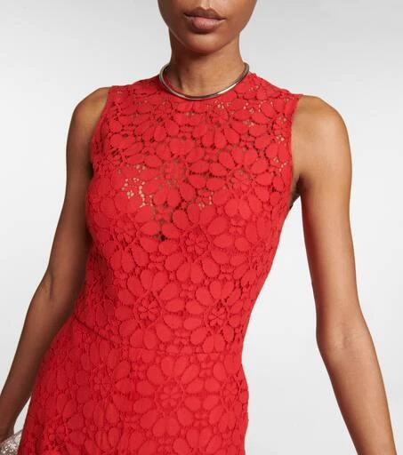 Elie Saab Wide-leg  guipure lace jumpsuit 4