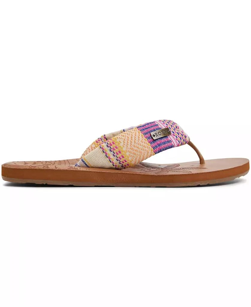 Roxy Women's Tulum Slip-On Flat Sandals 12