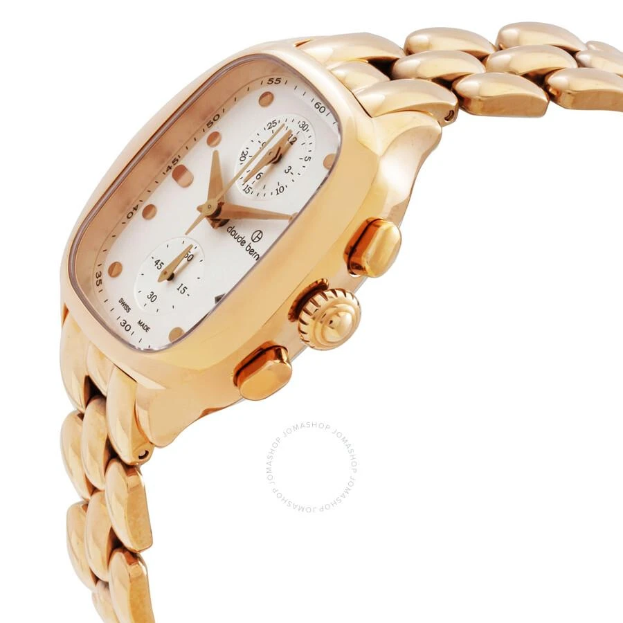 Claude Bernard Dress Code Chronograph Quartz Silver Dial Ladies Watch 10800 37RM AIR 2