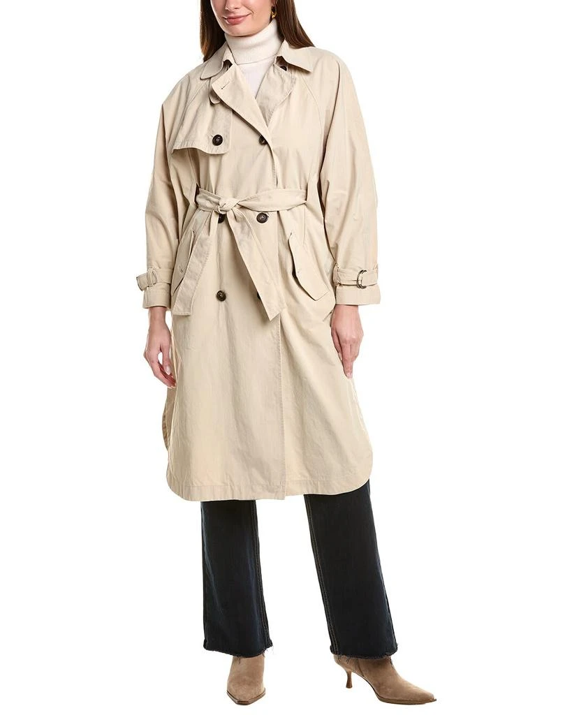 Brunello Cucinelli Polyamide Trench Women
s Coat