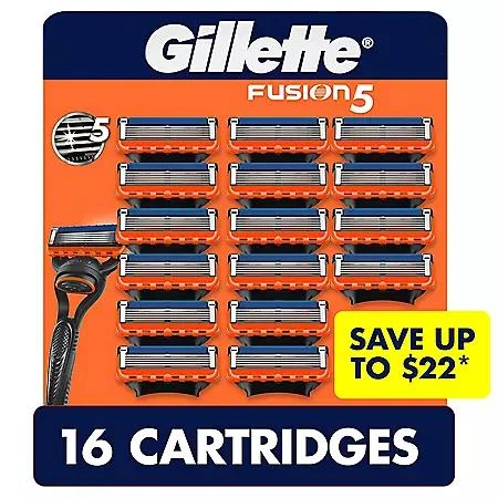 Gillette Gillette Fusion5 Men's Razor Cartridges, 16 ct. 1