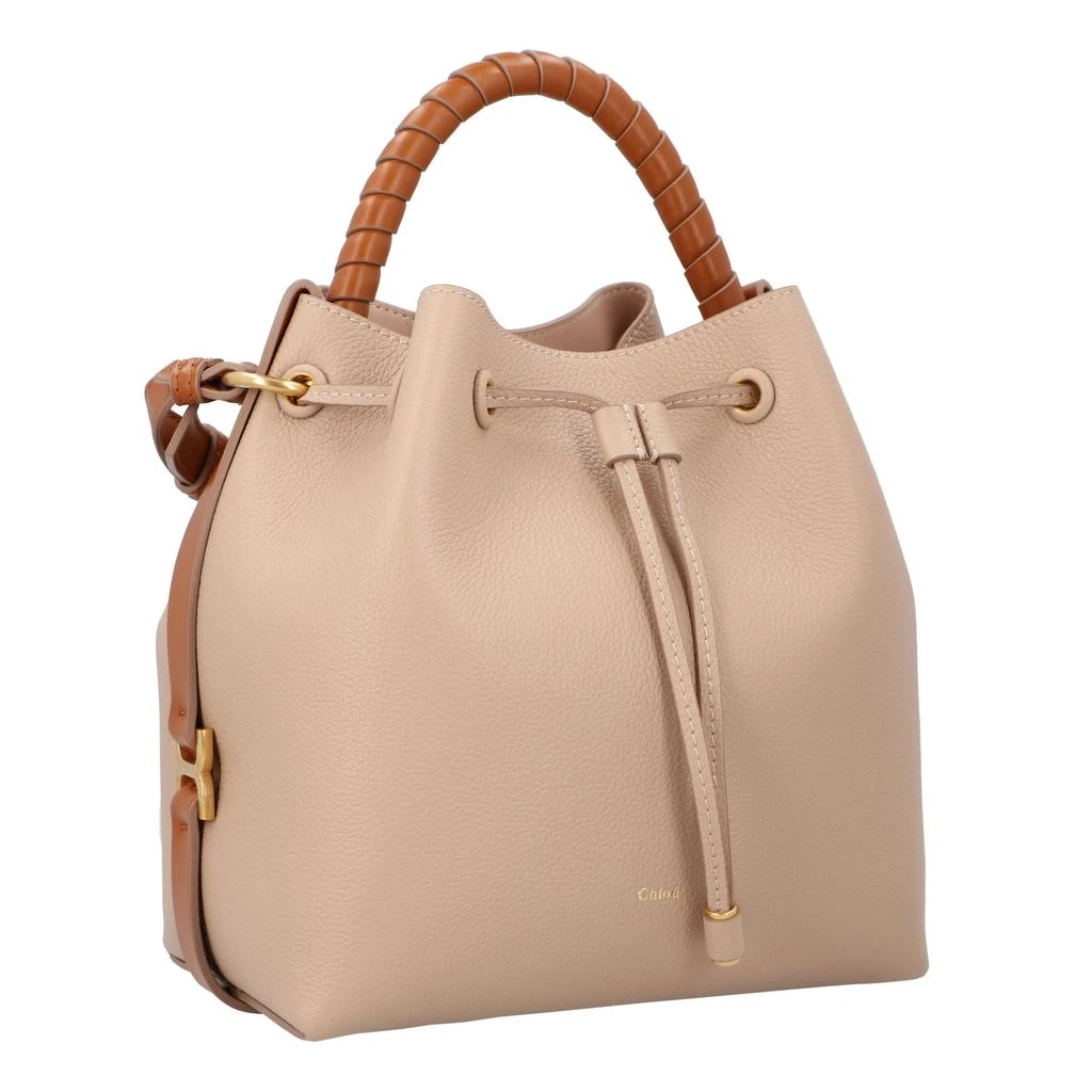 Chloé Marcie Bucket Bag Beige 2