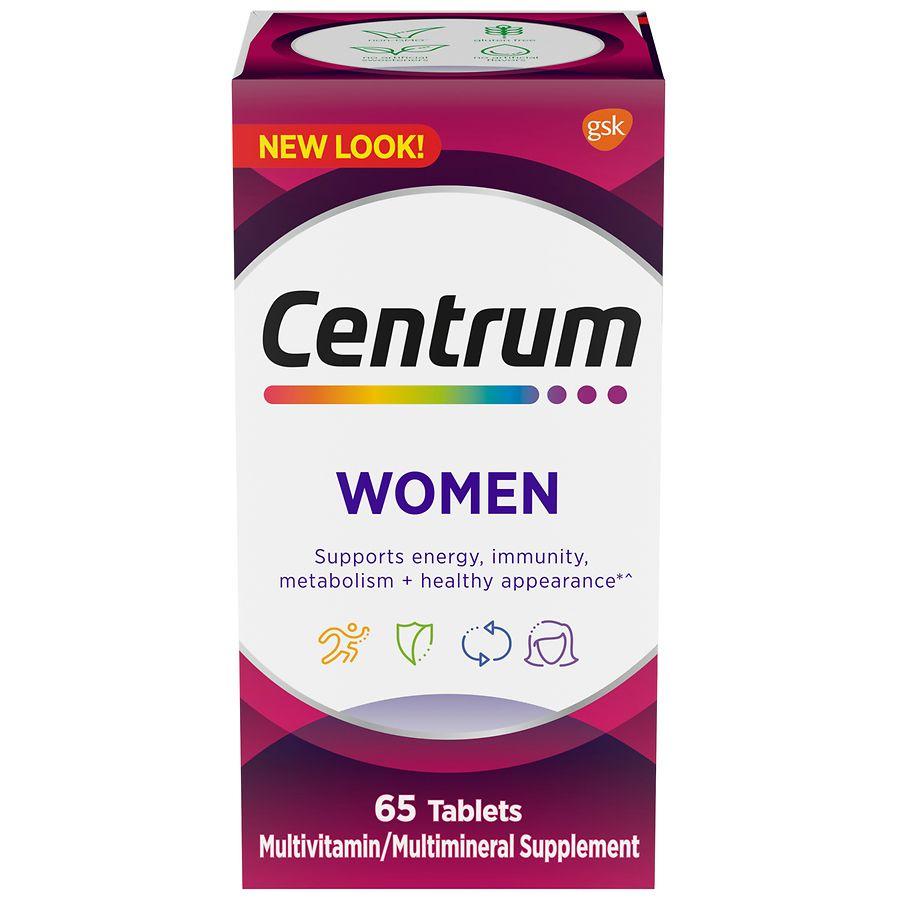 Centrum Women Multivitamin & Multimineral Supplements Tablets