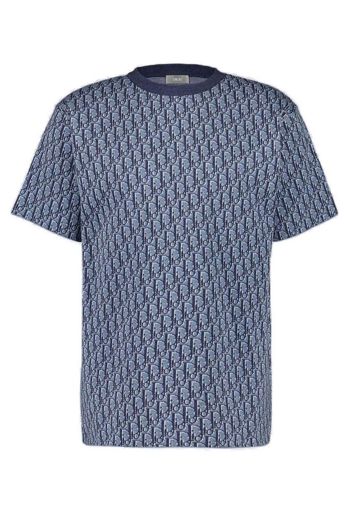 Dior Homme Dior Oblique Knitted T-Shirt – On Sale Now with Up to