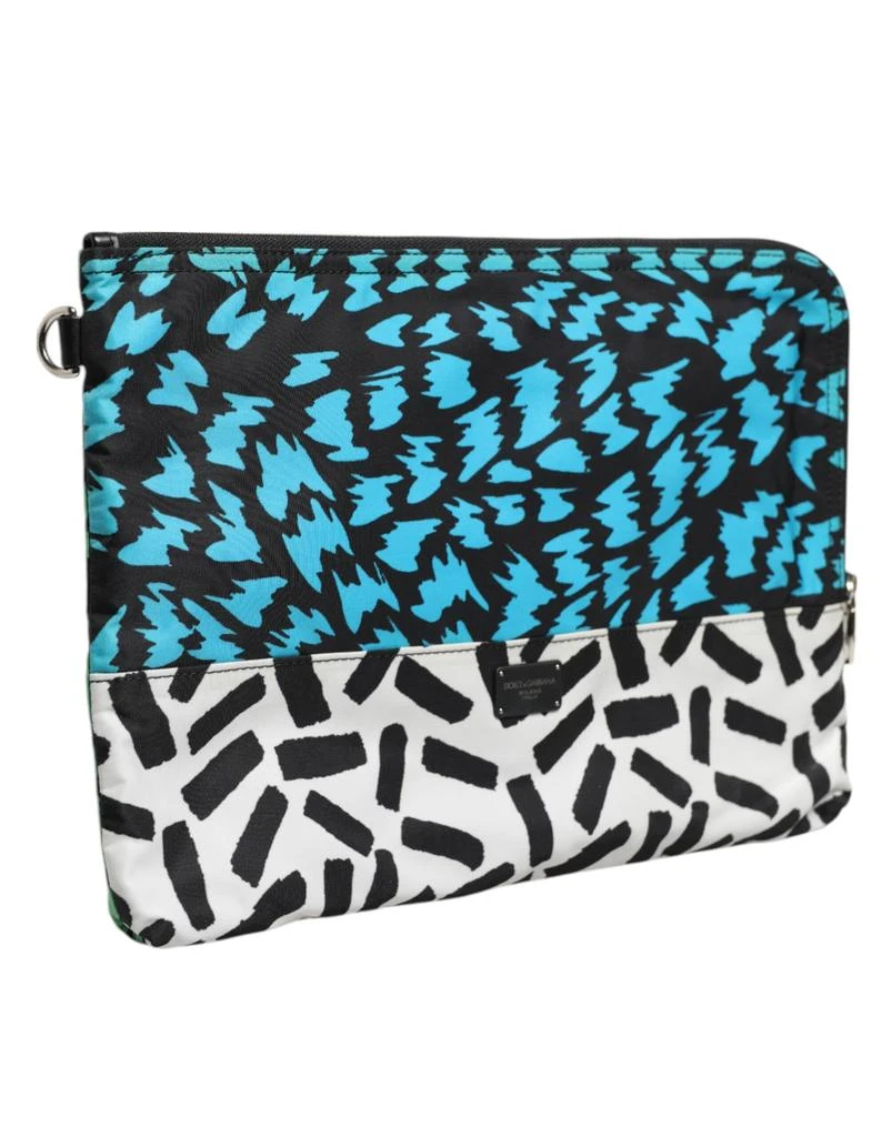 Dolce 
Gabbana Printed Nylon Logo Plaque Men Clutch Pouch Men
s Bag 2
