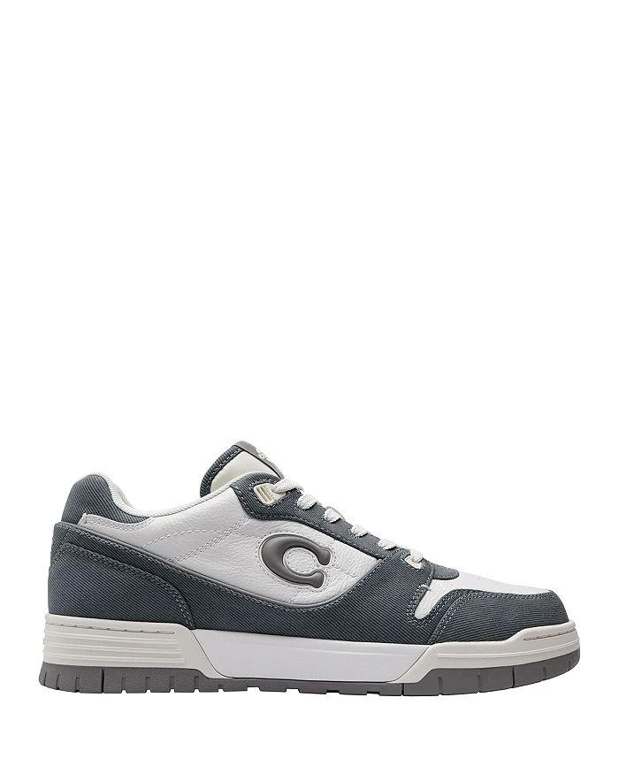 Coach Men's Denim Soho Lace Up Sneakers 4