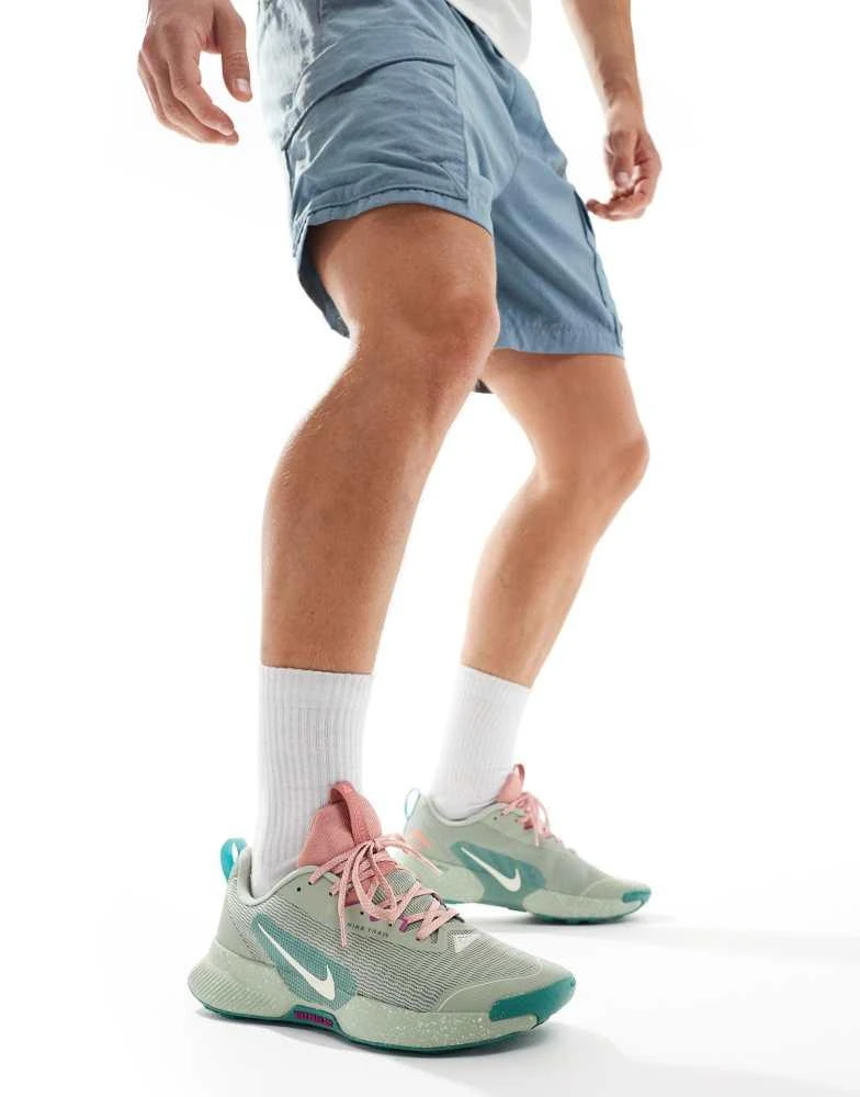 NIKE Nike Running Juniper Trail 3 trainers in light green 1