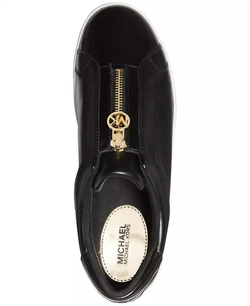 Michael Kors Women's Keaton Zip Slip-On Sneakers 4