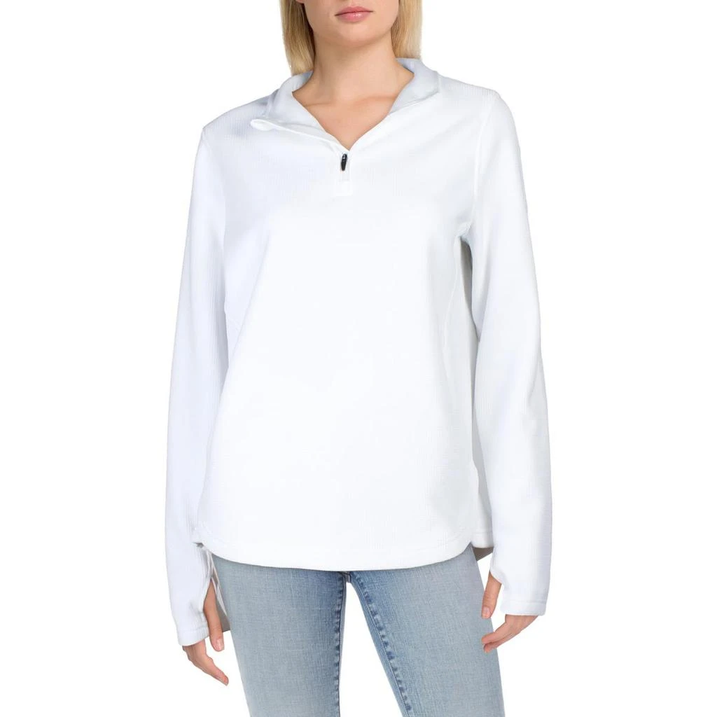 Spyder Womens Fleece Lined Polyester 3/4 Zip Pullover 2