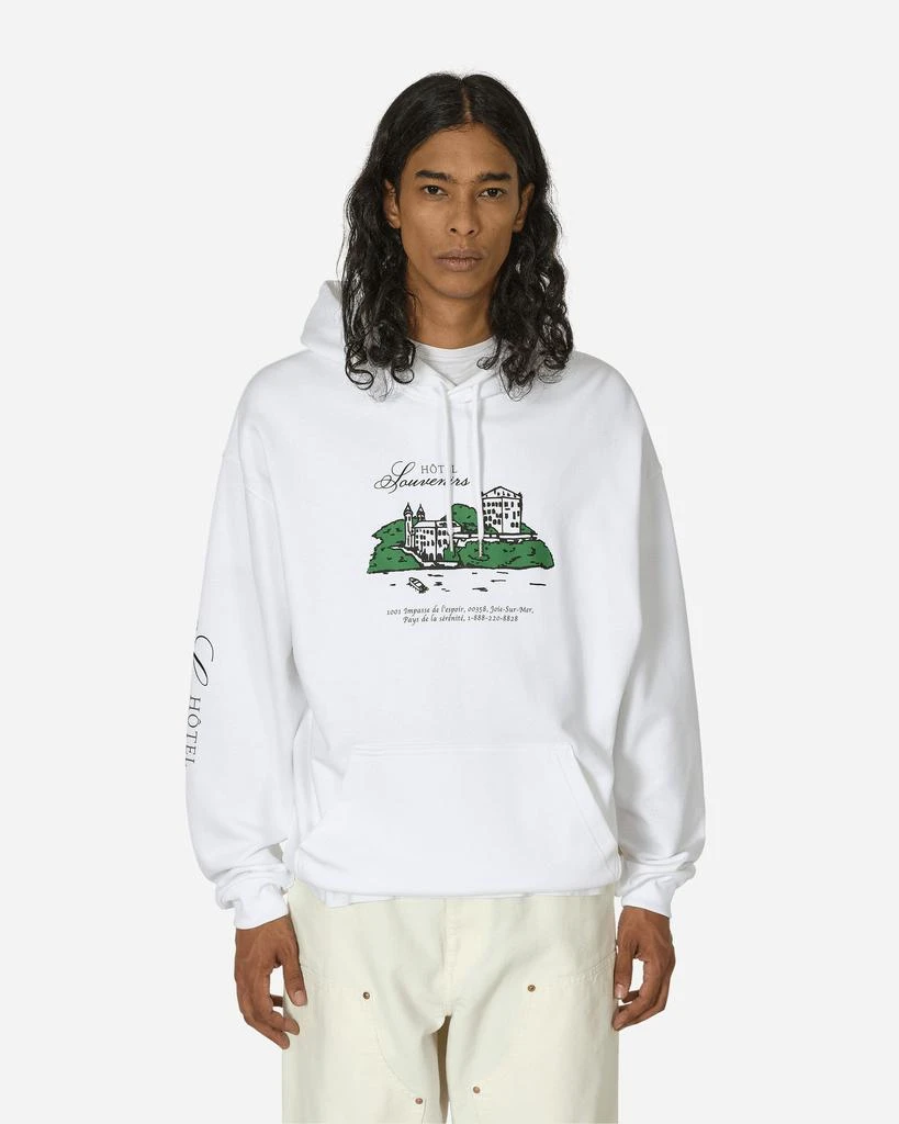 A.P.C. JJJJound Hotel Hoodie White 1
