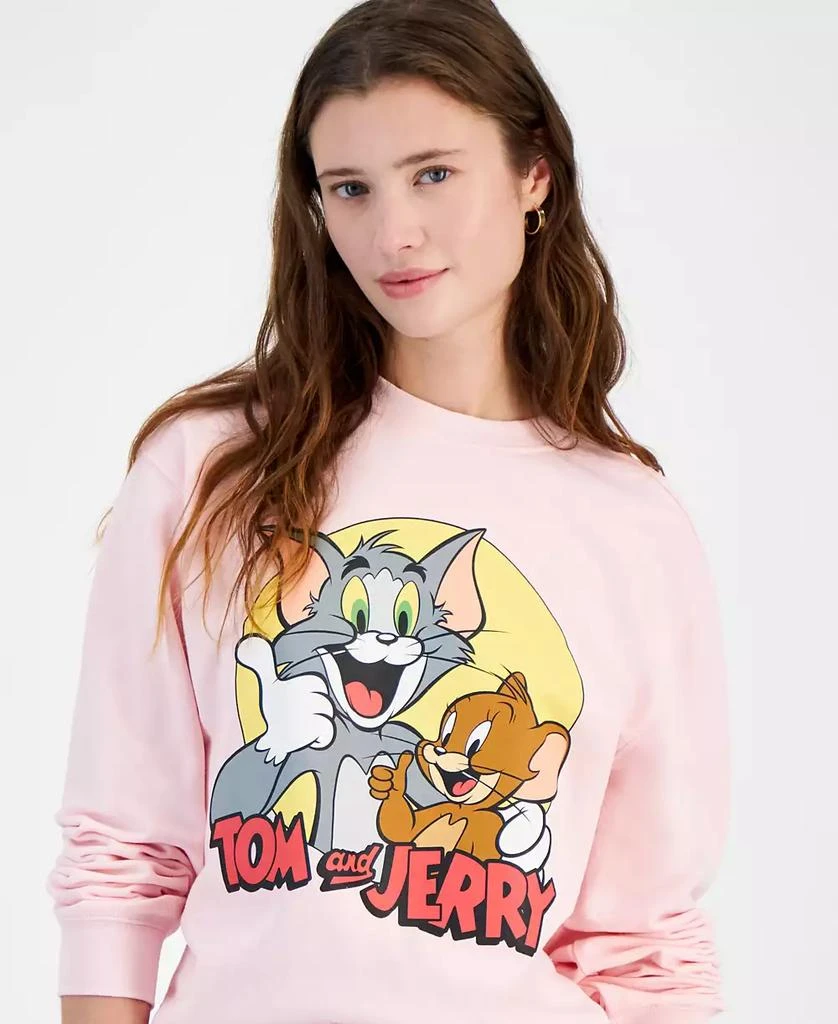 Freeze 24-7 Juniors' Tom & Jerry Crewneck Sweatshirt 3