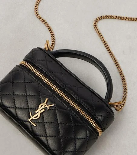 Yves Saint Laurent Gaby Micro leather crossbody bag 6