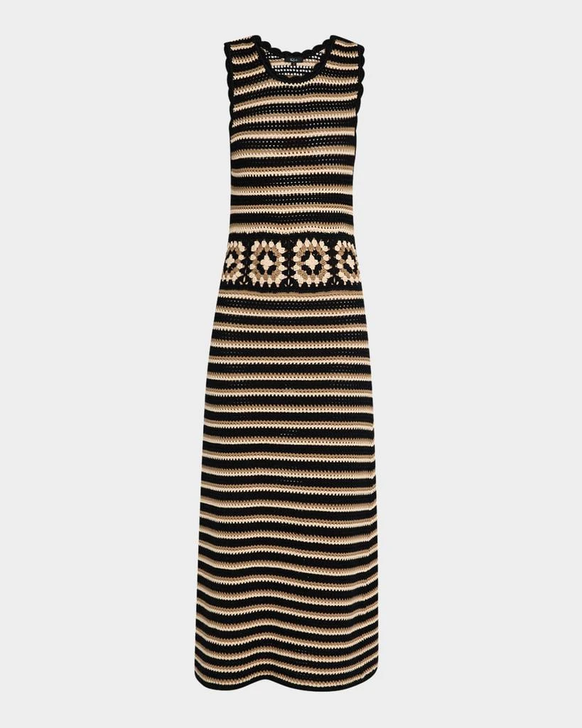Rails Coco Crochet-Knit Midi Dress 1
