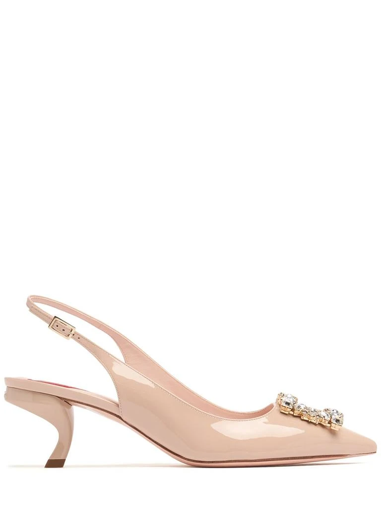 Roger Vivier 55mm Virgule Patent Leather Pumps 1