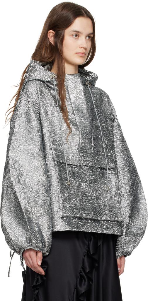 CECILIE BAHNSEN Silver Orion Jacket