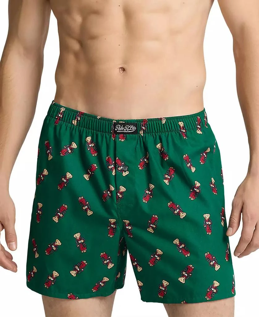 Ralph Lauren Men's Polo Bear Print Woven Boxers 1