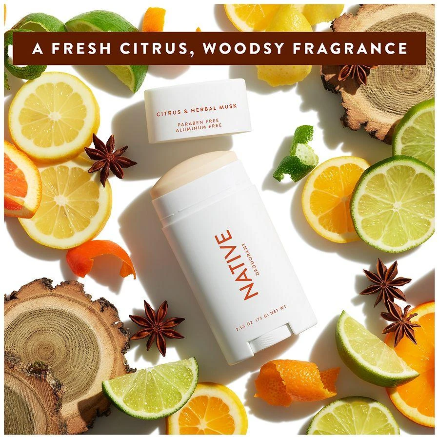 Native Deodorant Citrus & Herbal Musk 4