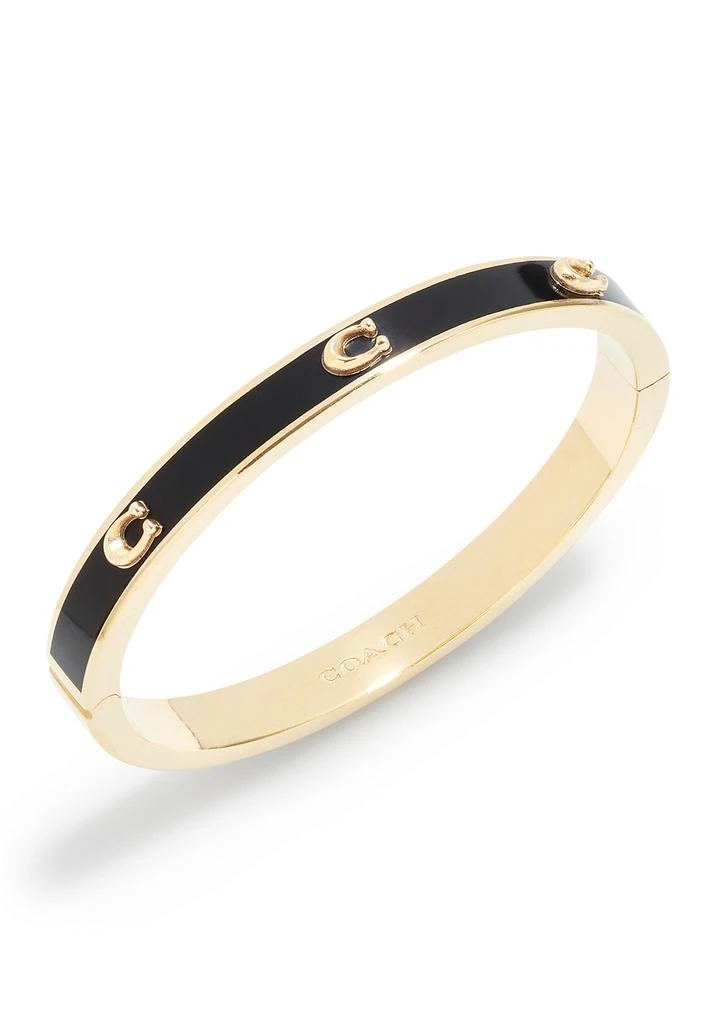 Coach Signature C Enamel Bangle Bracelet 2