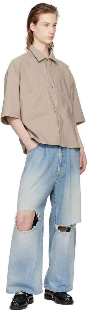 JieDa Blue Damage Jeans 4