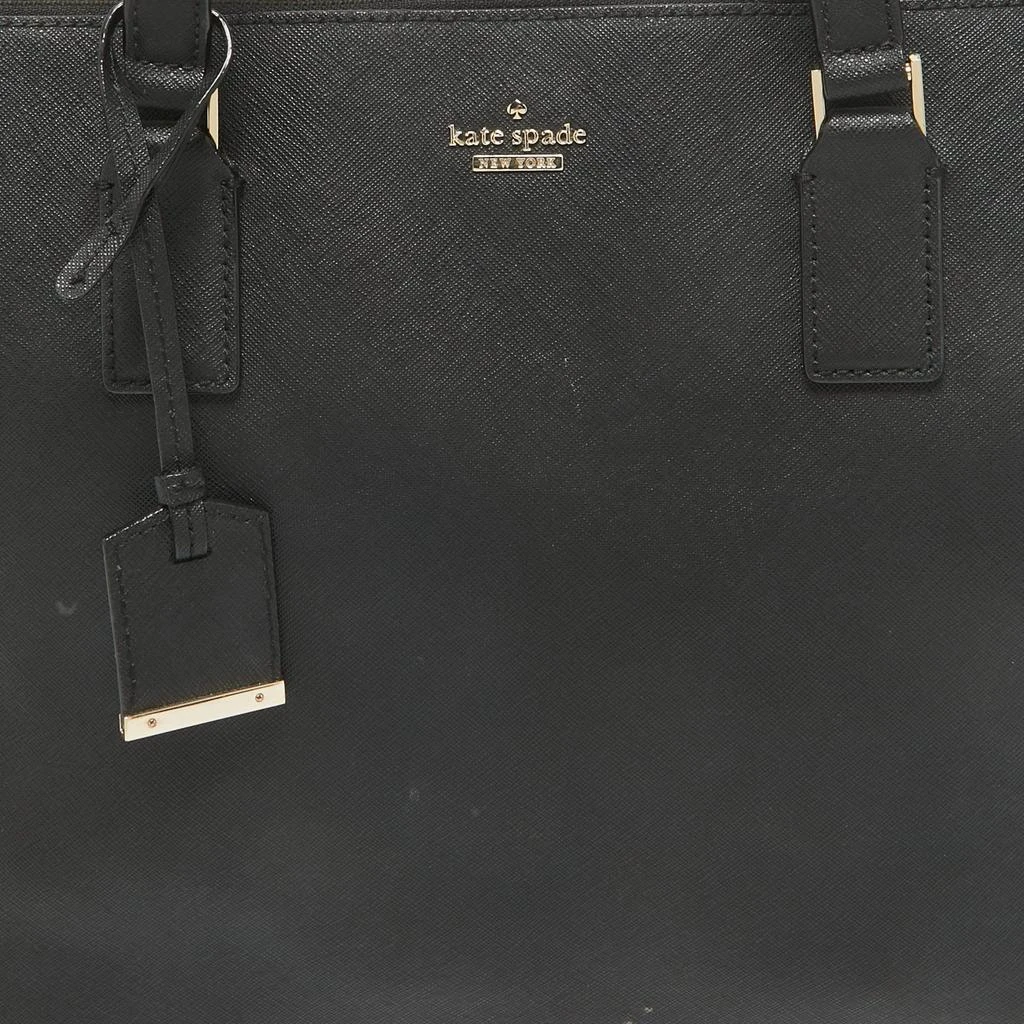 Kate Spade Kate Spade Black Leather Cameron Street Lucie Tote 5