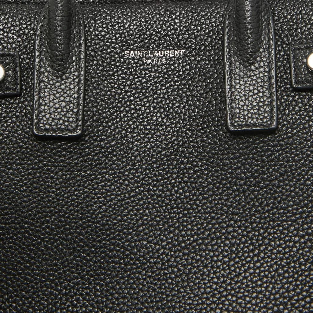 Yves Saint Laurent Saint Laurent Black Leather Nano Classic Sac De Jour Tote 9