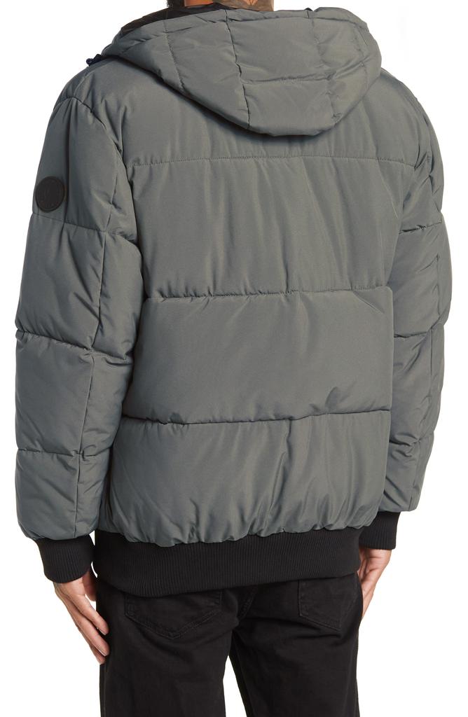 Noize Gunnar Hooded Puffer Bomber Jacket