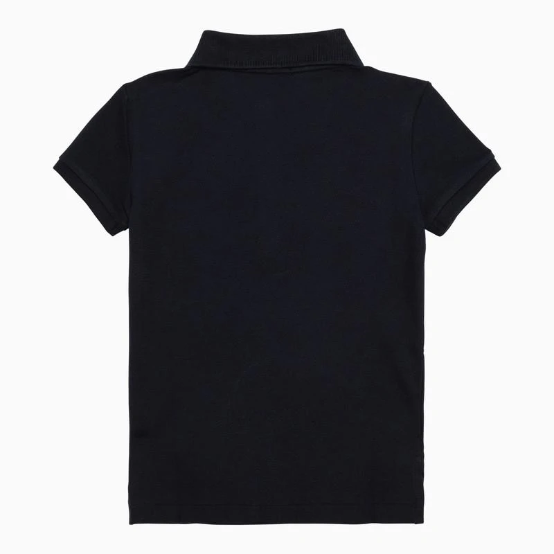 Polo Ralph Lauren Navy cotton polo shirt with logo 3