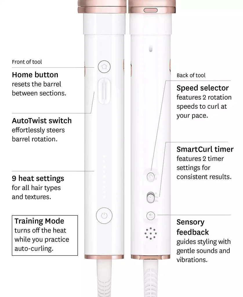 T3 CurlWrap 1.25" Automatic Rotating Curling Iron with Long Barrel 7
