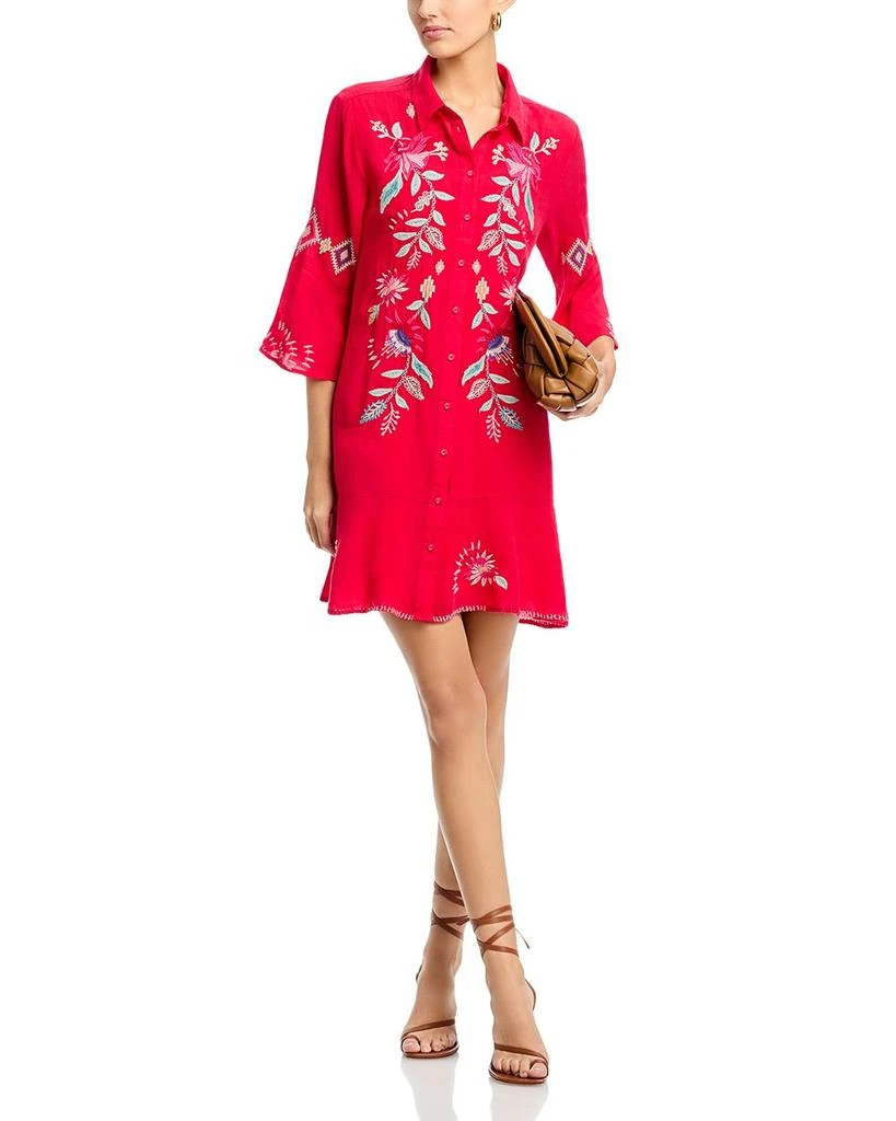 Johnny Was Talulla Tiered Flounce Dress 3