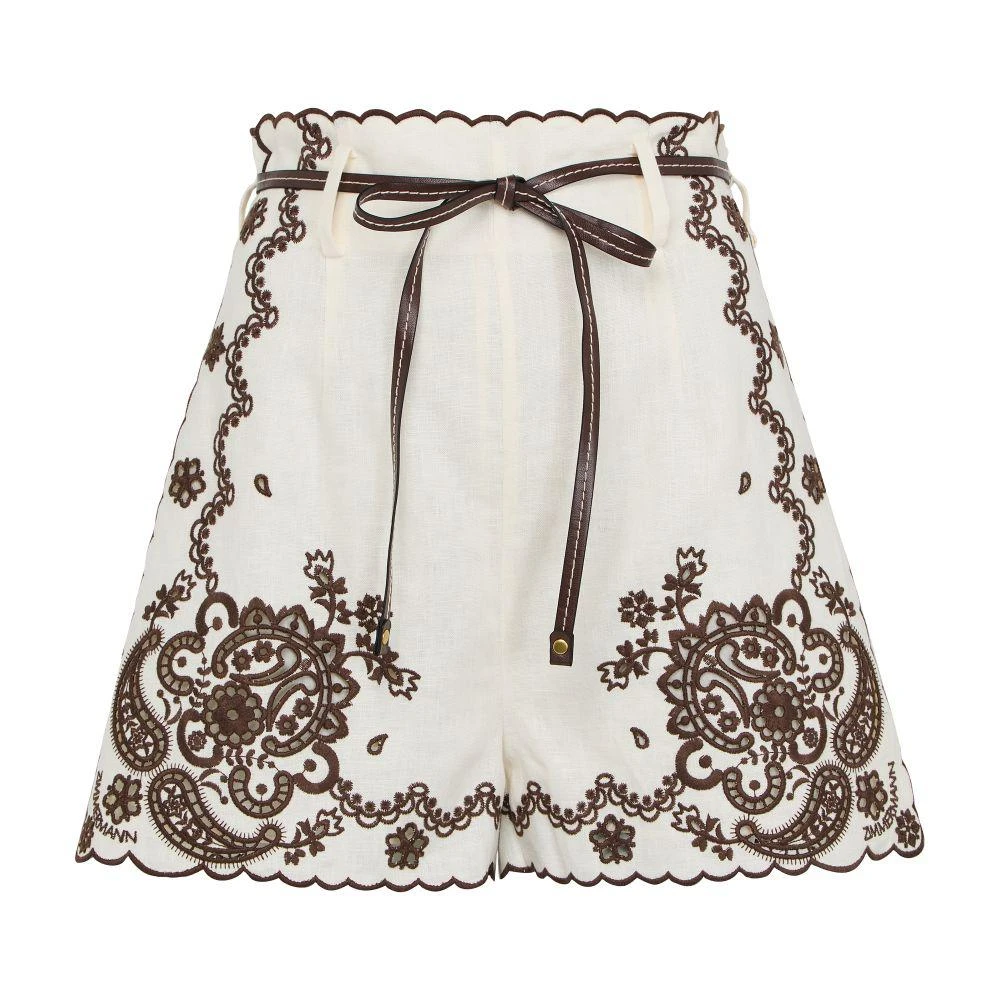 Zimmermann Ascension embroidered shorts 7