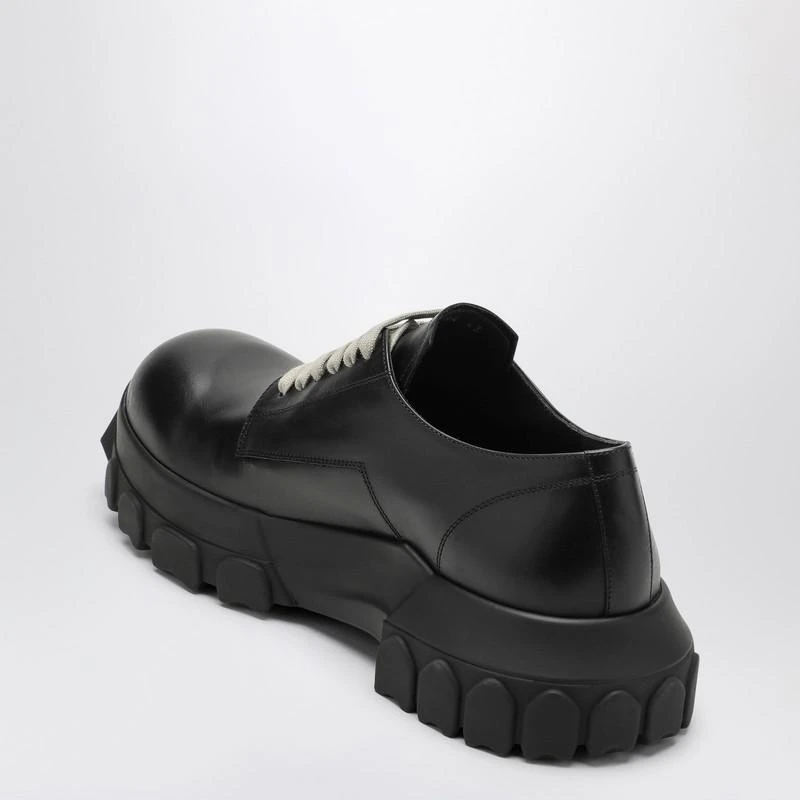 Rick Owens Lace Up Bozo Tractor black 4