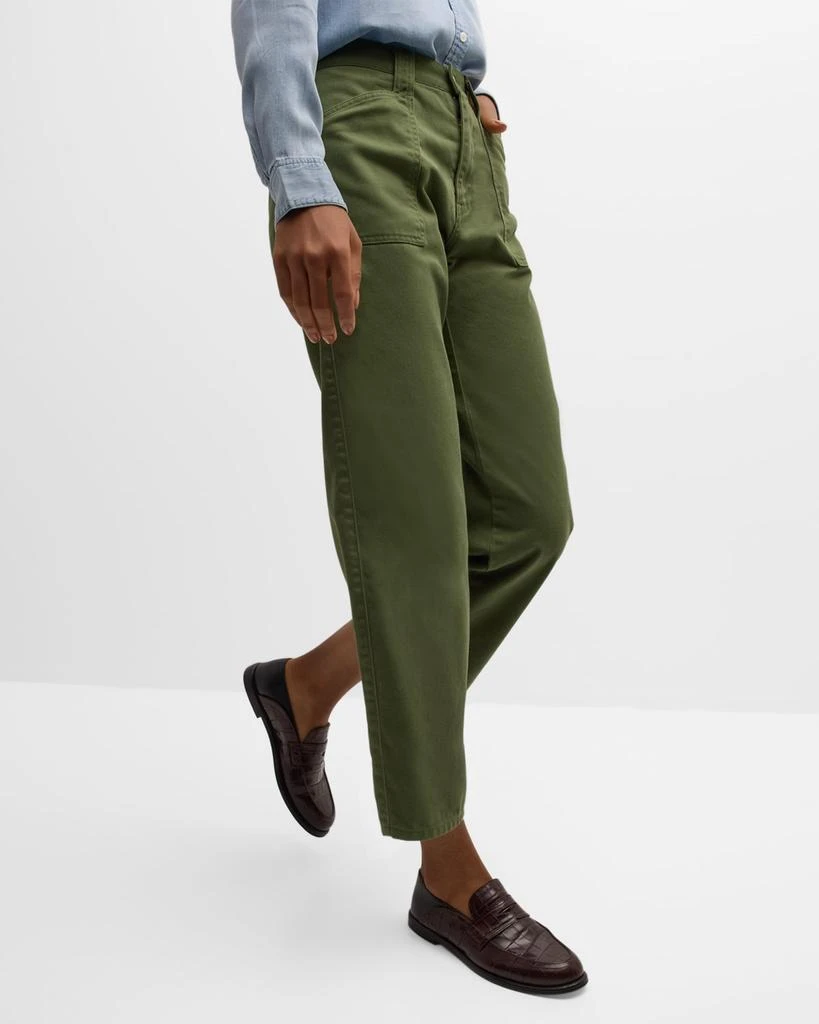 MOUSSY VINTAGE Tudor Cropped Cargo Pants 6