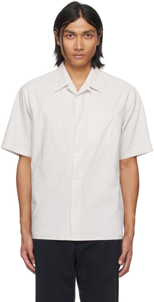Tシャツ・カットソー Norse Projects Mo Oversized Fil Coupe SS Shirt Norse Projects shirt Mo Oversized Fil Coupe SS Shirt brown