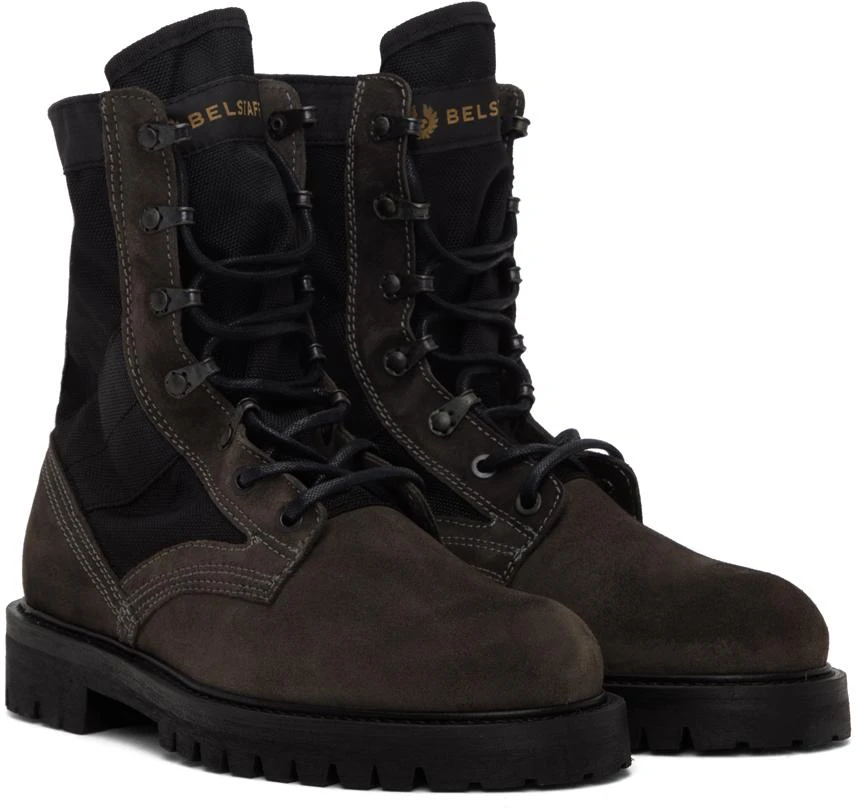 BELSTAFF Brown Trooper Boots 4