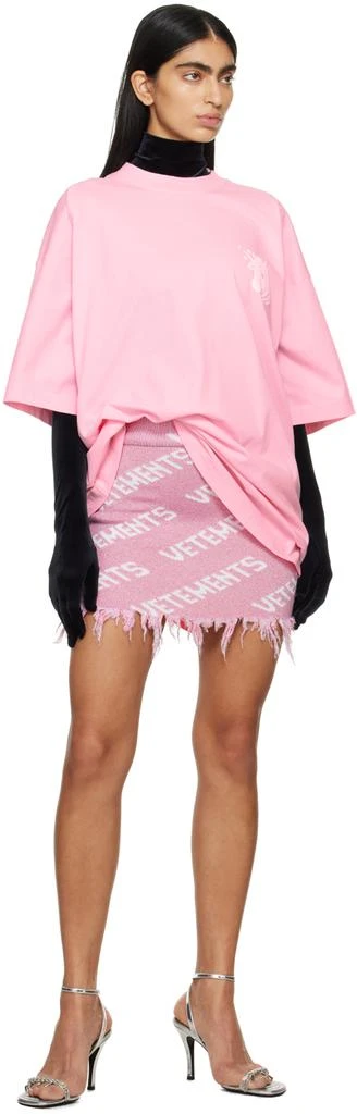 Vetements Pink Unicorn T-shirt 5