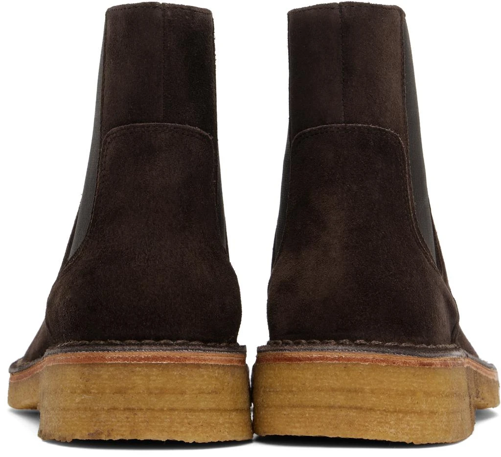 A.P.C. Brown Theodore Chelsea Boots 2