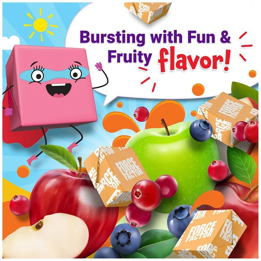 Force Factor Kids Super Chews Immunity Apple Berry Burst 9