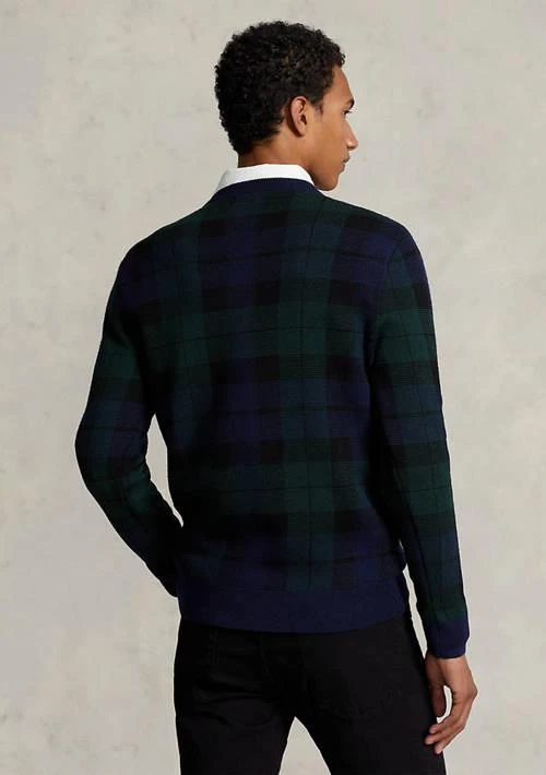 Ralph Lauren Ralph Lauren Plaid Washable Wool Sweater 2