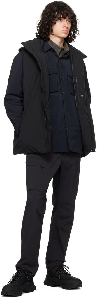 Descente ALLTERRAIN Black H.C.S City Field Down Vest - Coats - BeyondStyle